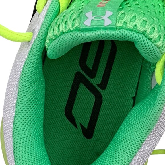 Under Armour Boys Steph Curry SC   Neon Basketball Sneakers Shoes - Size 3.5Y - Picture 8 of 11